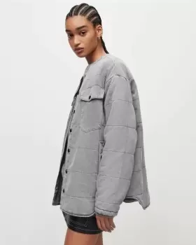 Image of AllSaints Clark Denim Liner Jacket