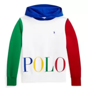 Image of Polo Ralph Lauren Polo Ralph Lauren Multi Colour OTH Hoodie Junior Boys - White