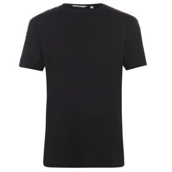 Image of Antony Morato Tape T Shirt - Black
