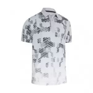 Image of Callaway 2022 ALL OVERALL PRINT POLO QUARRY - XXL
