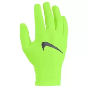 Image of Nike Miler Running Gloves Mens - Green