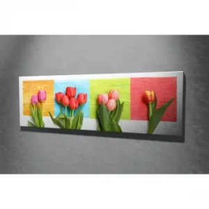 Image of PC002 Multicolor Decorative Canvas Painting