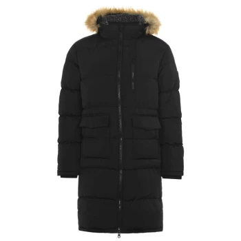 Image of SoulCal Double Zip Bubble Jacket Mens - Black