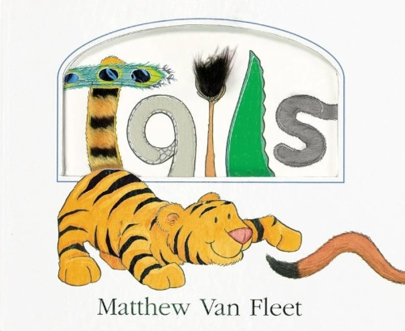 Image of Matthew Van Fleet Tails Lift-the-Flap and More! Book Multi unisex