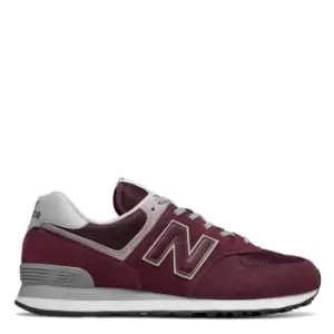 Image of New Balance Core 574 Trainers - Red