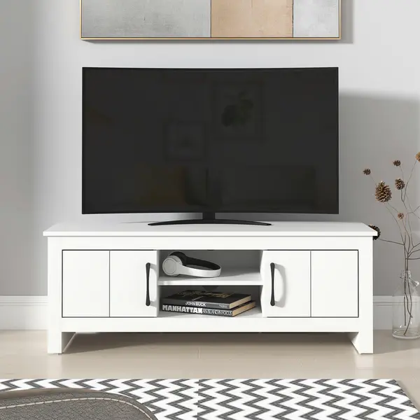 Image of GFW Appledore Small TV Unit White