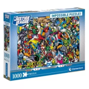 Image of DC Comics Impossible Jigsaw Puzzle Justice League (1000 pieces)