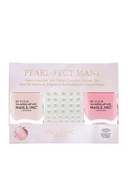 Image of Nails Inc Pearl-Fect Mani Nail Polish Duo