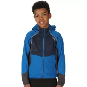 Image of Regatta Boys Prenton Full Zip Hooded Fleece Jacket 3-4 Years - Chest 55-57cm (Height 98-104cm)