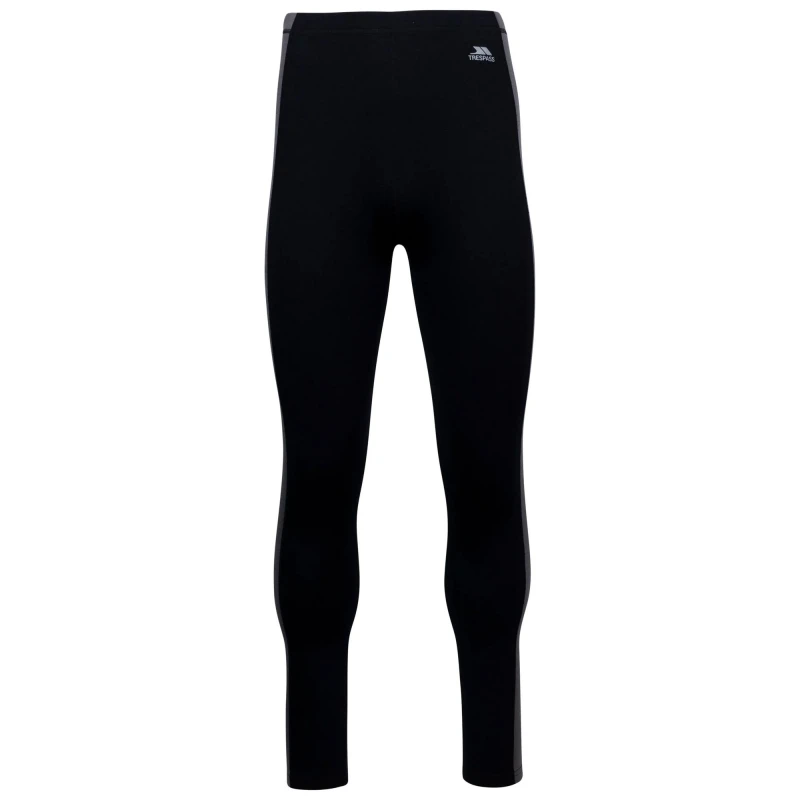 Image of Trespass Womens Joss Base Layer Bottoms in Black Size: Small Black Female S
