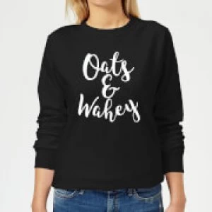 Image of Oats and Wahey Womens Sweatshirt - Black - 4XL - Black