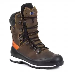 Image of Elite Forestry Chainsaw Boot Brown 06.5