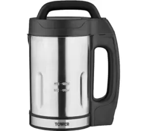 Image of TOWER T12069 Soup Maker - Black & Stainless Steel