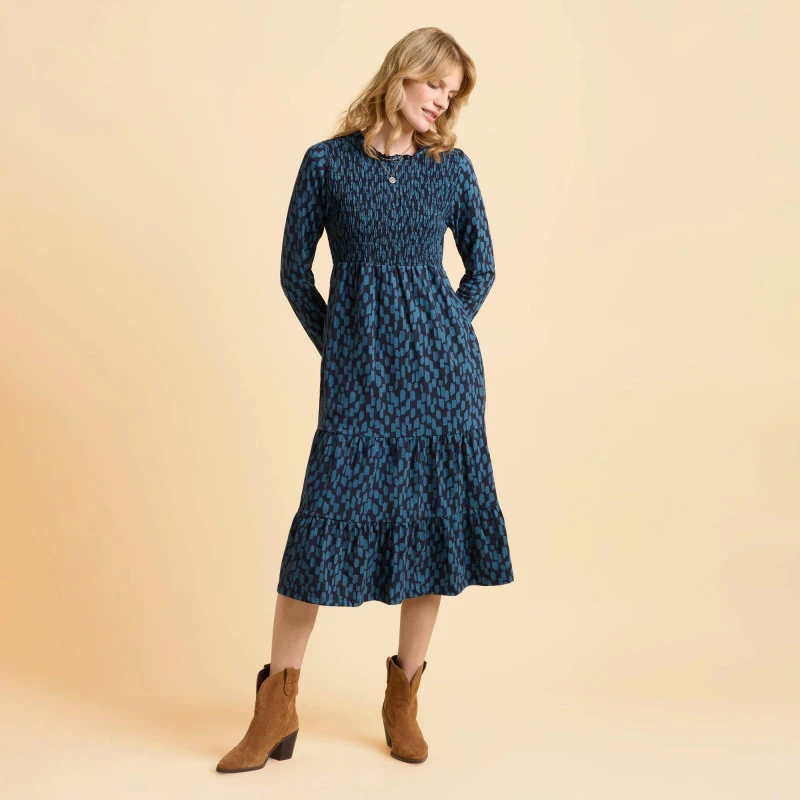 Image of Brakeburn Cay Dress Blue female UK 18