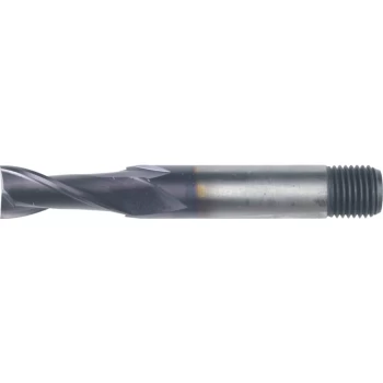 Image of 16.00MM HSS-Co 8% 2 Flute Threaded Shank Slot Drills - TiCN Coated
