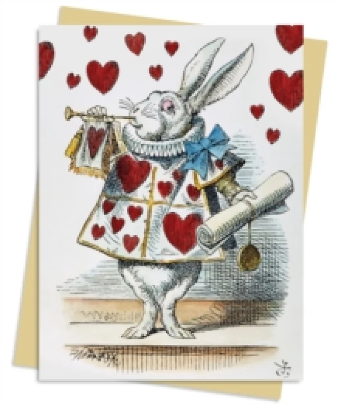 Image of Alice's Adventures in Wonderland: White Rabbit Greeting Card Pack : Pack of 6 Cards