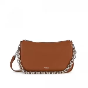 Image of FURLA Shoulder Bags Women Brown Pelle