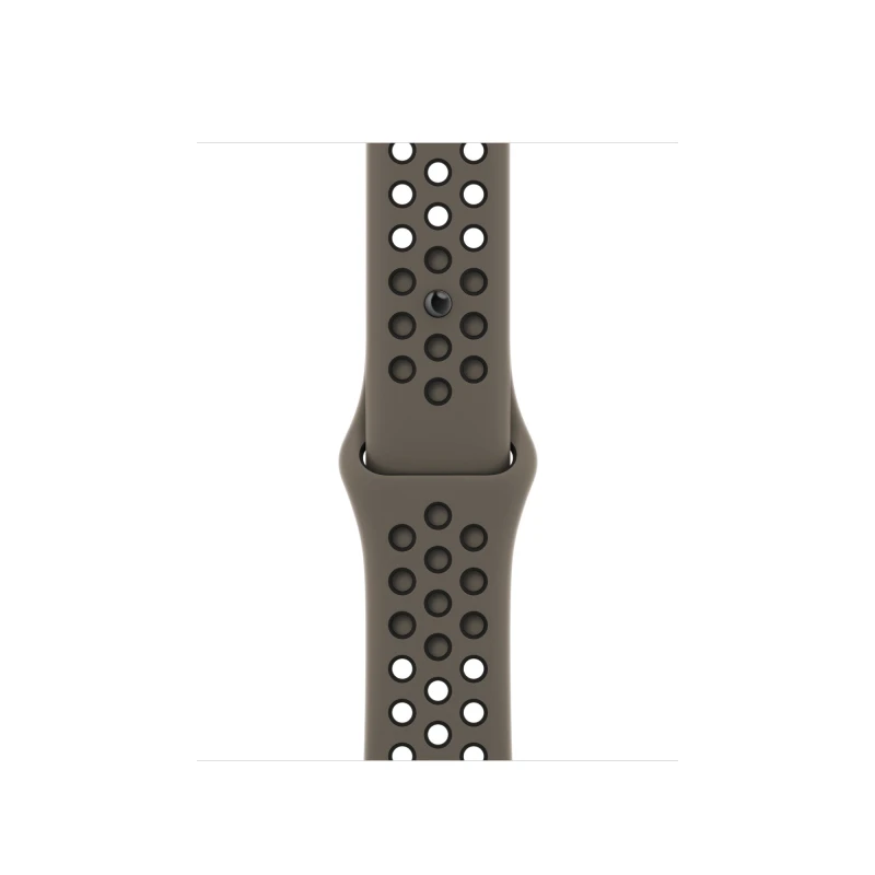 Image of Apple Apple 41mm Olive Grey/Black Nike Sport Band MPGT3ZM/A