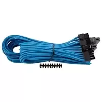 Image of Corsair Generation 3 Sleeved ATX 24 Pin Cable ( RMi / RMx / SF) - Blue