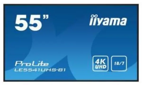 Image of 55" Professional Digital Signage display with 4K Ultra HD resolution