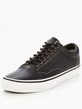 Image of Vans Ua Old Skool Premium Ground Breaker Black Size 7 Men