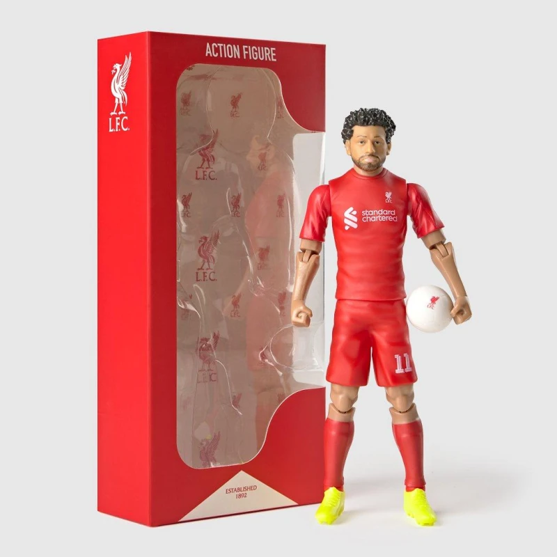 Image of Banbo Salah Liverpool Fully Articulated Figurine, Red 83545