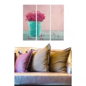 Image of MDF3276483 Multicolor Decorative MDF Painting (3 Pieces)