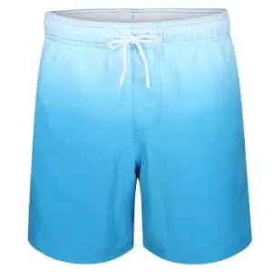Image of Ript Dip Dye Swim Shorts Mens - Blue