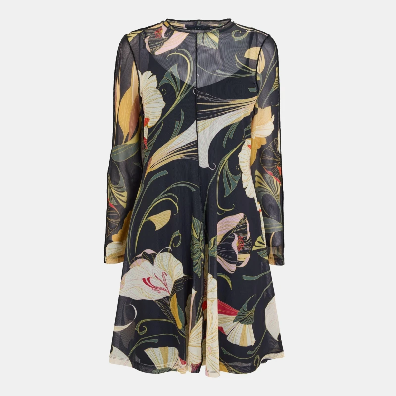 Image of Ted Baker Womens Plain Mini Dress Black female 6 (2X)