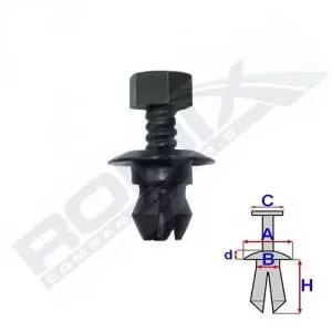 Image of ROMIX Clip VW,AUDI C70176 3C0853934