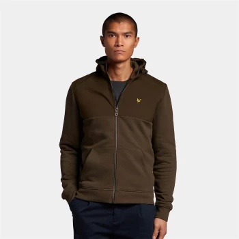 Image of Mens Softshell Jersey Zip Hoodie - Jet Black - L