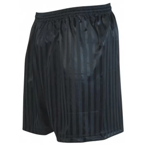 Image of Precision Striped Continental Football Shorts 38-40" Black