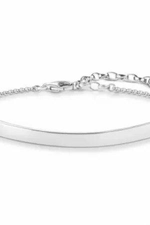 Image of Ladies Thomas Sabo Sterling Silver BRACELET LBA0099-051-14-L19V