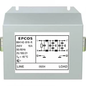 Image of EMI filter 250 V AC 25 A L x W x H 156 x 100 x