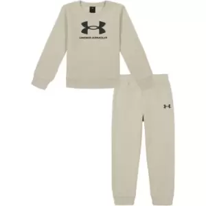 Image of Under Armour Armour Big Logo Crew Set Infant Boys - Green