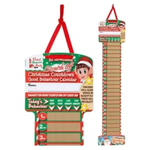 Image of CHRISTMAS ELF GOOD BEHAVIOUR CALENDAR