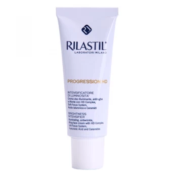 Image of Rilastil Progression HD Anti - Wrinkle Radiance Cream for Mature Skin 50ml