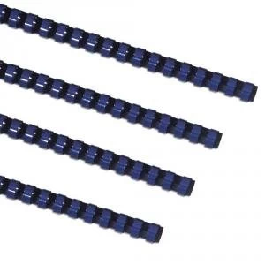 Image of Fellowes Binding Comb 16mm Blue A4 Pack of 100 53471