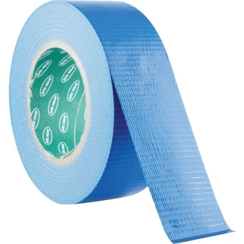 Image of Blue Polyethylene Cloth Tape - 50MM X 50M - Avon