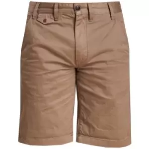 Image of Barbour Mens Neuston Twill Shorts Stone 40