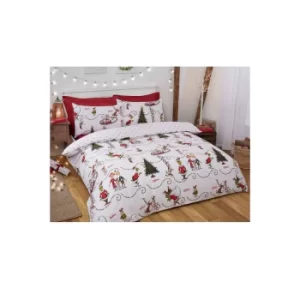 Image of The Grinch Classic Rotary Reversible Duvet Set