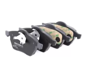 Image of RIDEX Brake pad set 402B0200 Brake pads,Brake pad set, disc brake VW,FORD,SEAT,SHARAN (7M8, 7M9, 7M6),GALAXY (WA6),GALAXY (WGR),Alhambra (7V8, 7V9)