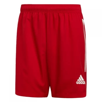 Image of adidas Condivo 20 Shorts Mens - Team Power Red / White