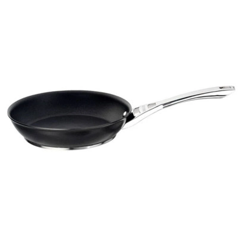 Image of Circulon Skillet Pan with Riveted Handle Dishwasher Safe Sturdy Cookware - 25cm Black