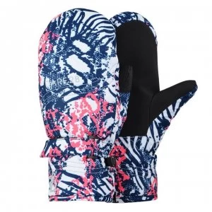 Image of Dare2B Stormy Waterproof Insulated Ski Mitts - NeoPnkAnimal