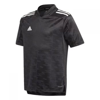 Image of adidas Condivo 21 Primeblue Jersey Kids - Black / White
