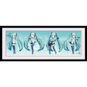 Image of Hatsune Miku Hatsune Chibi Framed Collector Print