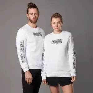 Image of Marvel Earth's Mightiest Heroes Unisex Sweatshirt - White - S