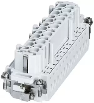 Image of Phoenix Contact HEAVYCON B24 Heavy Duty Power Connector Insert, 24 contacts, 16A, Female