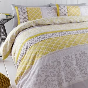 Image of Catherine Lansfield Oriental Birds Single Duvet Set - Multi